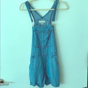 TNA overall shorts